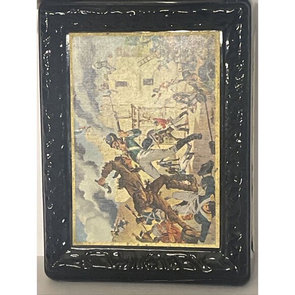 JW Dant Whiskey Decanter Alamo Vintage Americana 1969 EMPTY BOTTLE Read Descrip. - Picture 2 of 9